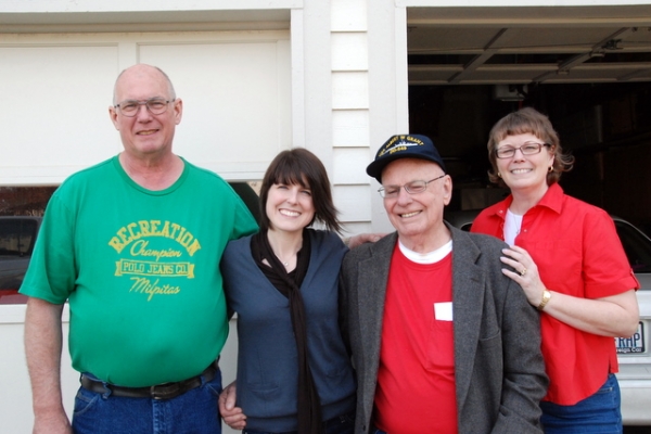 Uncle Bob, J, Grandpa, Mama Jan